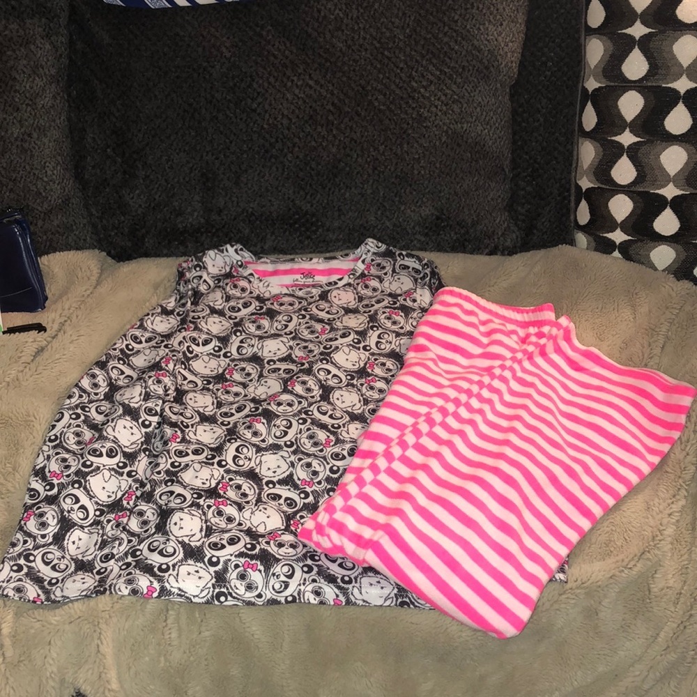 🔹4 for $30 Justice Girls Pajama Set, size 14